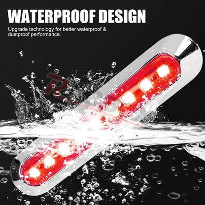 Truck Trailer Side Marker 9LED Oval Clearance Warning Signal