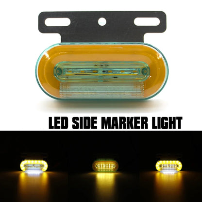For 12V 24V 10PCS 24 Side Marker External Signal Indicator