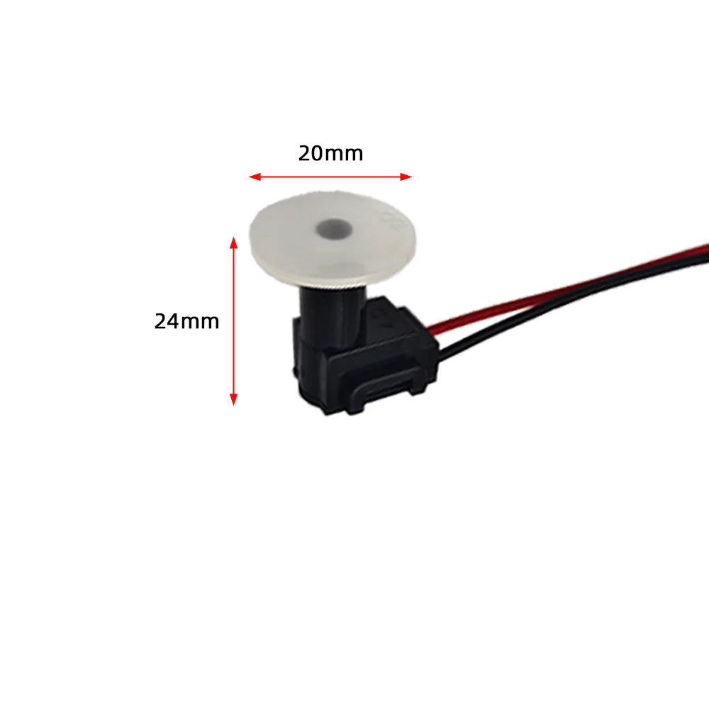4PCS Door Handle Ambient 20MM Guide Cap 12V Interior