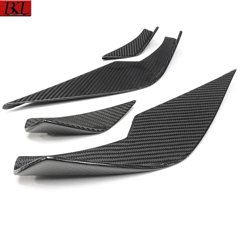 For BMW M3 G80 M4 G82 G83 Front Bumper Spoiler Canard Ducktail