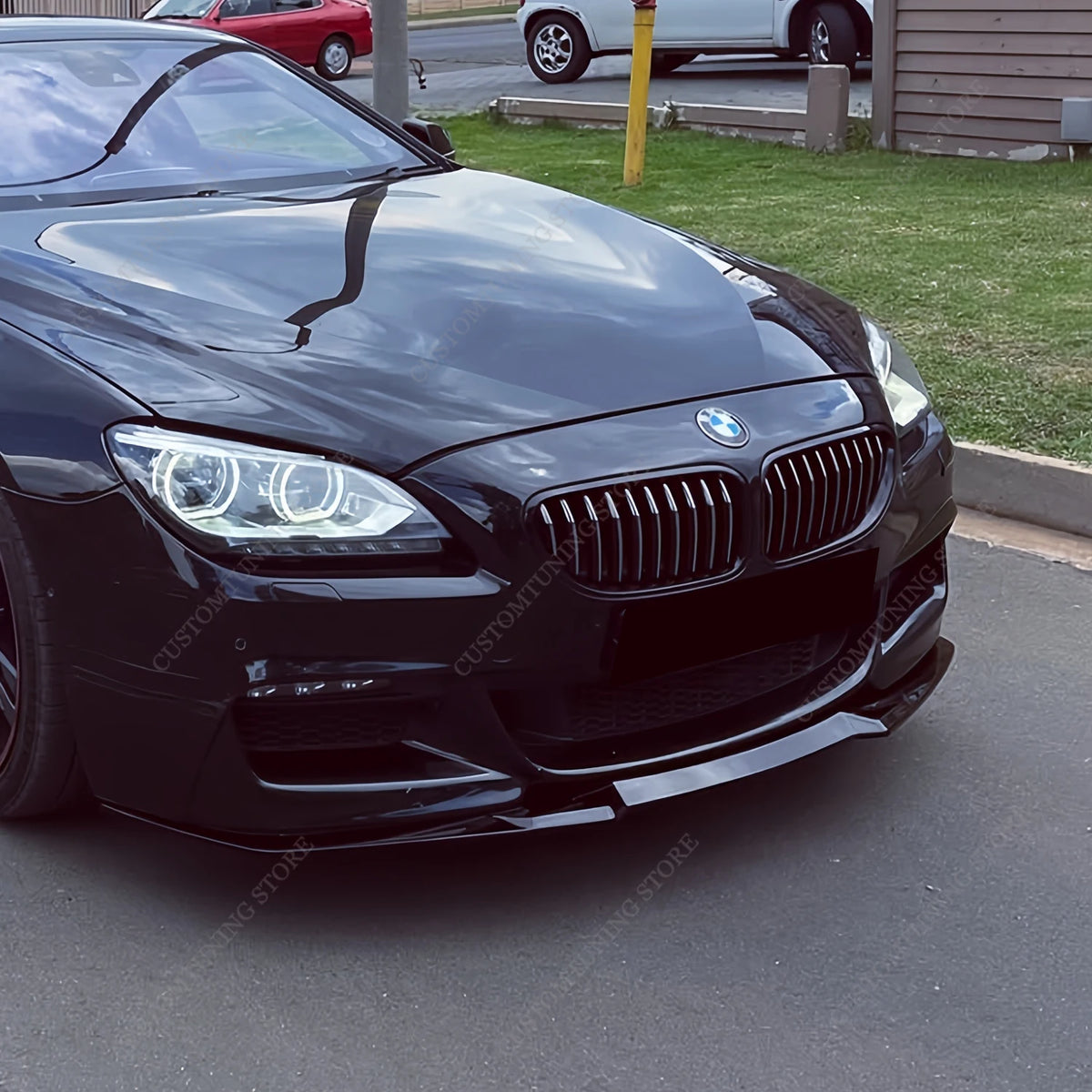 For BMW F06 F12 F13 640I Mp Front Bumper Lip Spoiler Splitter