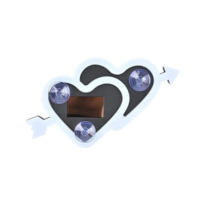 For All Vehicl Neon Ambient Lighting Set Solar Heart Shape