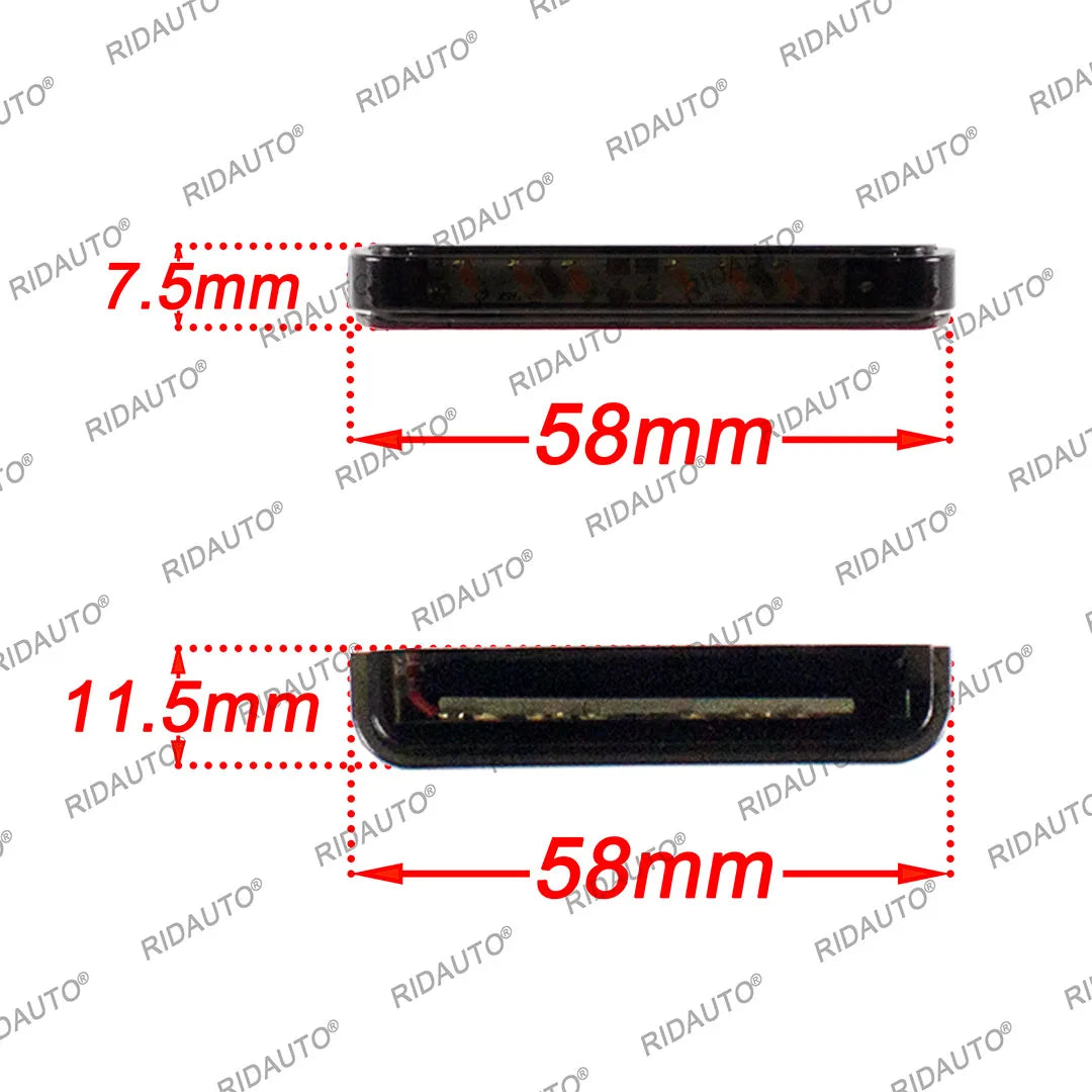 For Ranger Raptor Grille Amber White Pickup Truck 3PCS Kits Fit