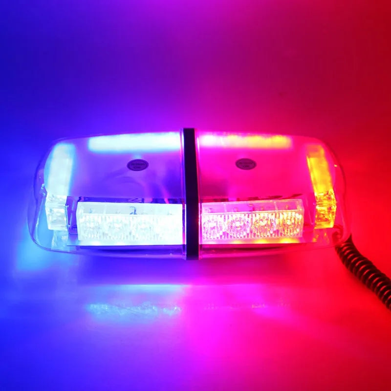24LED Stroboscopic Warning Strong Magnetic Ceiling Mount Lumen