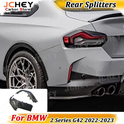 For BMW 2 Series G42 2022+ Jchey Prepreg Dry Carbon Fiber Rear