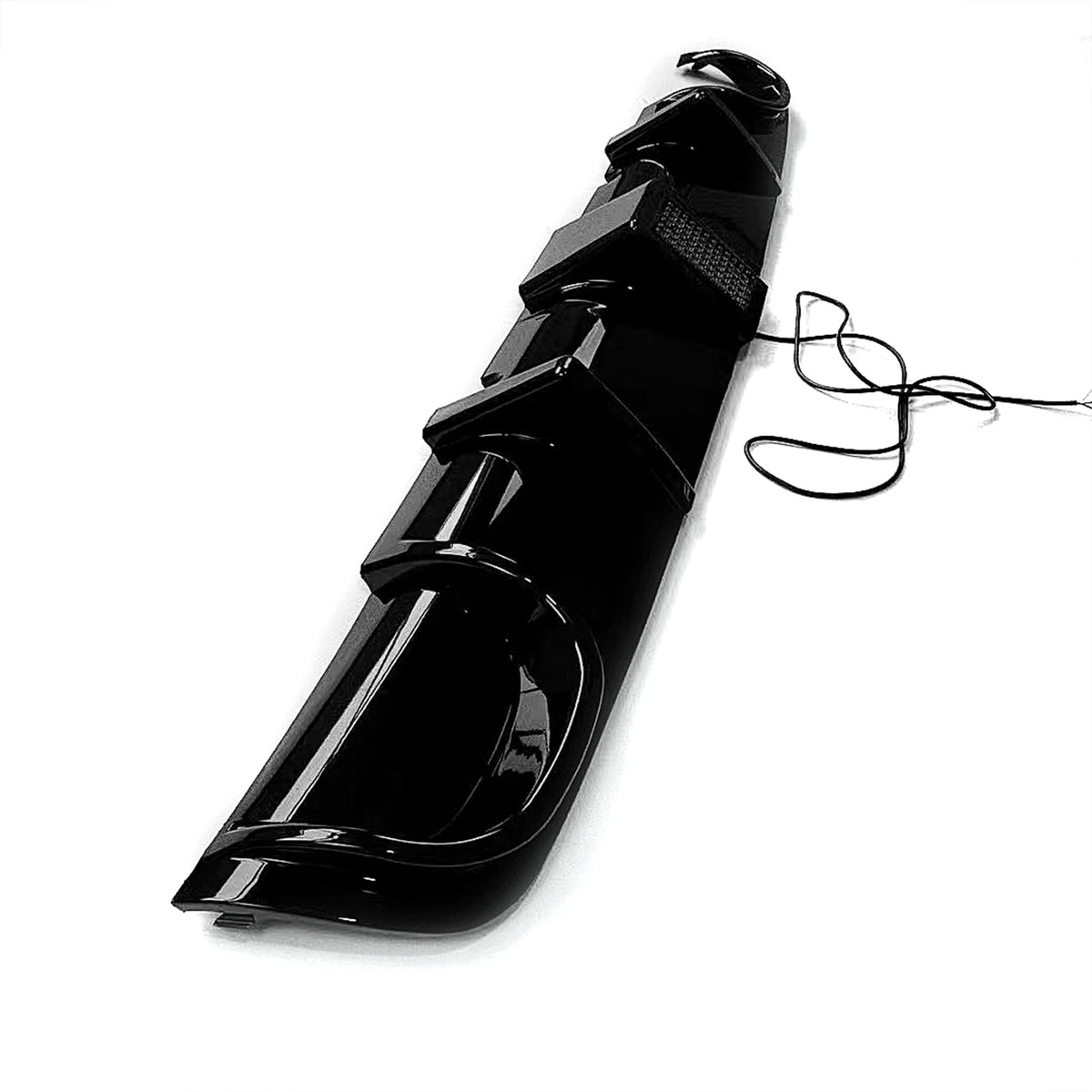For BMW 5 Series E39 M Glossy Black Rear Diffuser Lip Lower
