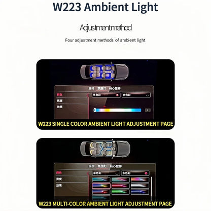 For Mercedes Benz S-Class W223 S450L Colour Roof Illuminated
