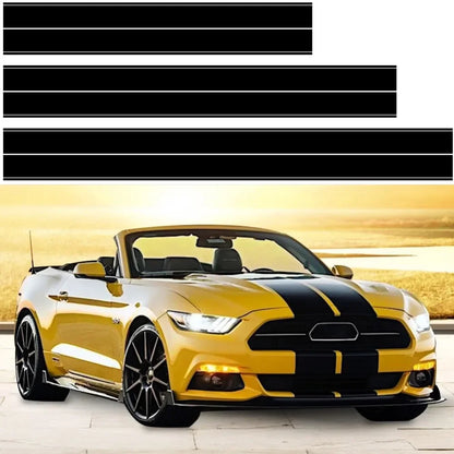 For Mustang Gt Camaro Charger Durango 3PCS Fashion Racing