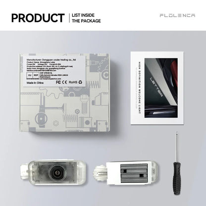 For Lamborghini Urus ​Huracan ​Aventator ​Gallardo 2PCS Welcome