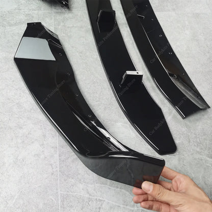 For BMW X3 G01 X4 G02 4PCS Performance Front Bumper Splitter Lip