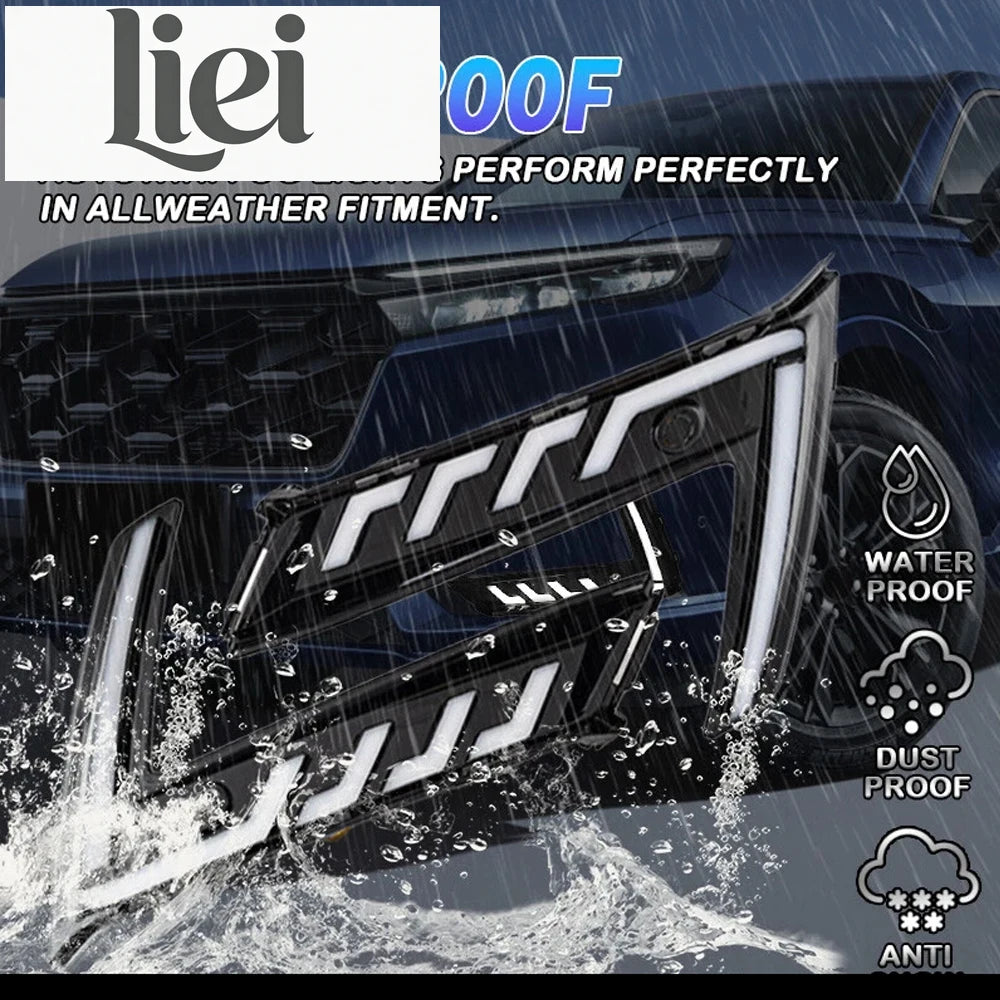 For Honda CR-V Crv 2023 2024 Liei 1pair Drl Daytime Running Fog