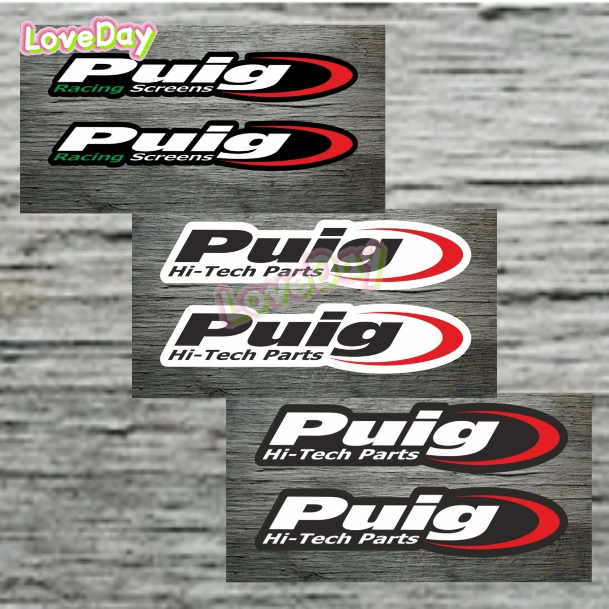 Puig Racing hi-tech Sticker Ng Bl Vinilo Decal Aufkleber