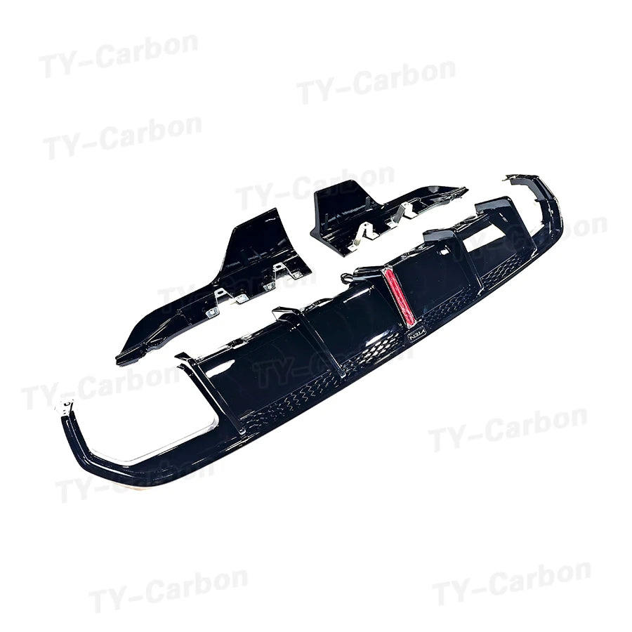 For BMW 4 Series G26 420I Pp Bright Black Rear Bumper Diffuser