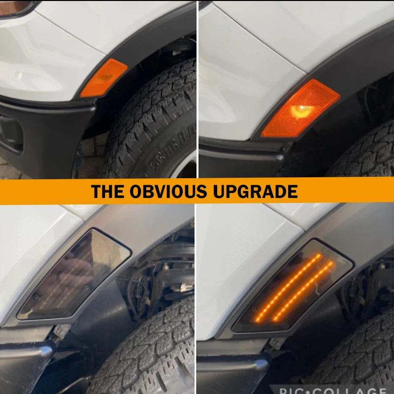 For 2019-2022 Ford Ranger Xl Xlt 2PCS Lariat Side Marker