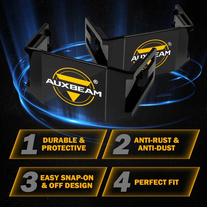 Auxbeam v-max Series Inch Drl Driving Work Black Amber