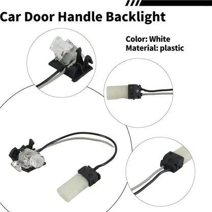 For Q7 A7 A8 A6L C7-A77M 4PCS Ambient Lighting Door Handle