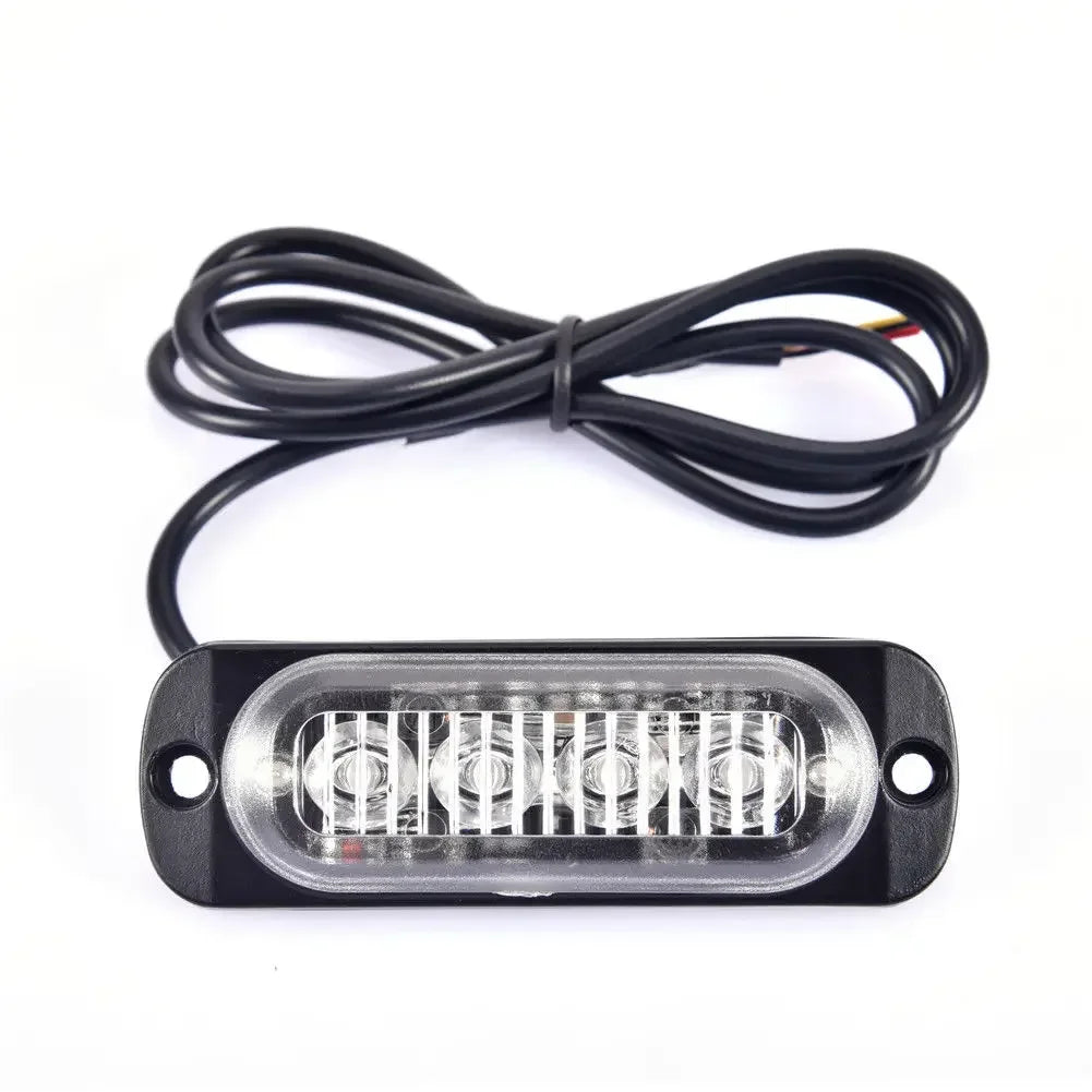 4LED Strobe 12V 24V Emergency Signal Lamps Warning Truck