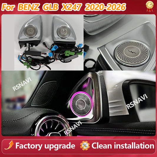 For Mercedes Benz Clb X247 2020-2026 Colours 3D Treble Horn