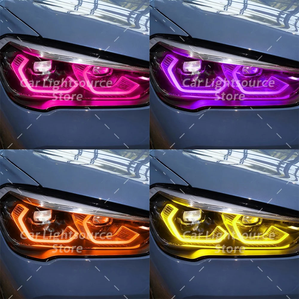 For BMW X1 F48 F49 Lci Yellow Drl Boards Lightsource 2019 2020