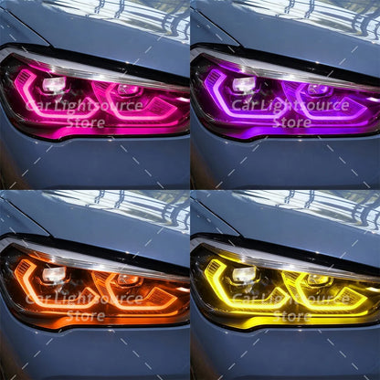 For BMW X1 F48 F49 Lci Yellow Drl Boards Lightsource 2019 2020