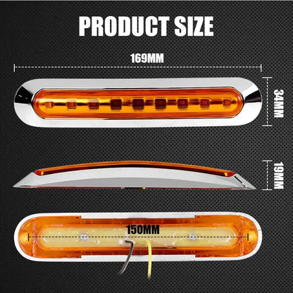 9LED Side Marker Turn Signal Width Indicator Trailer Caravan