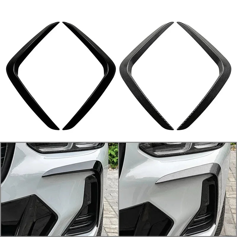 For BMW X3 G01 X4 G02 Front Bumper Air Vent Trim Exterior M