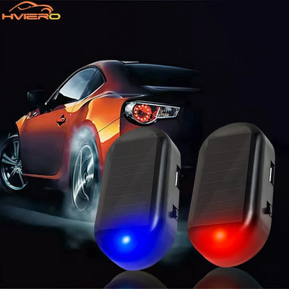 1-5x Solar Powered Fake Security Simulated Dummy Alarm Wireless