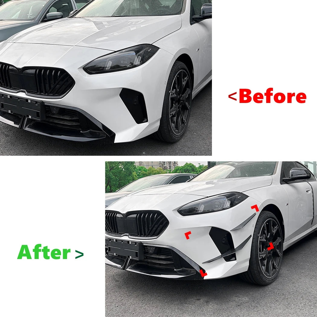 For BMW 1 Series F70 2 Series F74 M Sport Front Bumper Spoiler