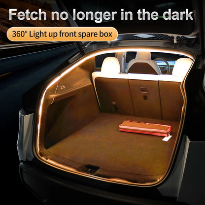For Tesla Model Y YL Juniper 2027 2026 2025 2024 2023-2020 Dynamic Flowing Rear Trunk Light Magnetic Induction Switch LE