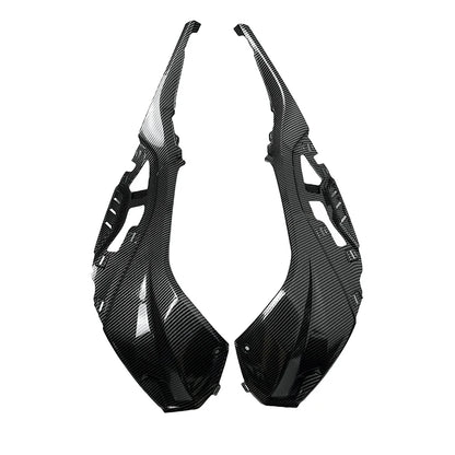 For BMW S1000RR S1000R ABS Carbon Fiber Gas Fuel Tank Side Under