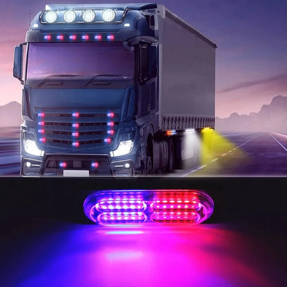 1PC Red Blue White 20LED Strobe Flashing Side Marker