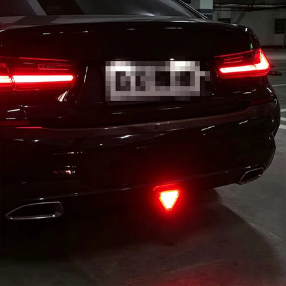 12V F1 Triangle Red 3RD Rear Bumper Tail Stop