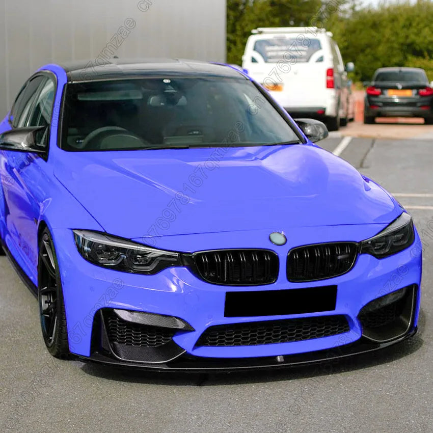For BMW 3 4 Series M3 Front Bumper Fog Grill Trim Air Blade