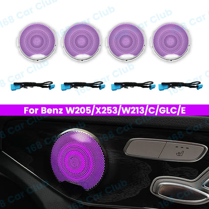 For Mercedes Benz W205 X253 W213 Sound Metal Decoratio Ambient