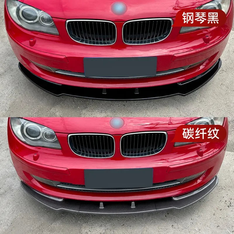 For BMW 1 Series E81 E82 E87 E88 Lci 2008-2011 Front Bumper Lip