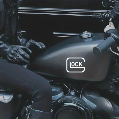 Creative Lock Sticker Laptop Bumper Wall Truck Moto Van