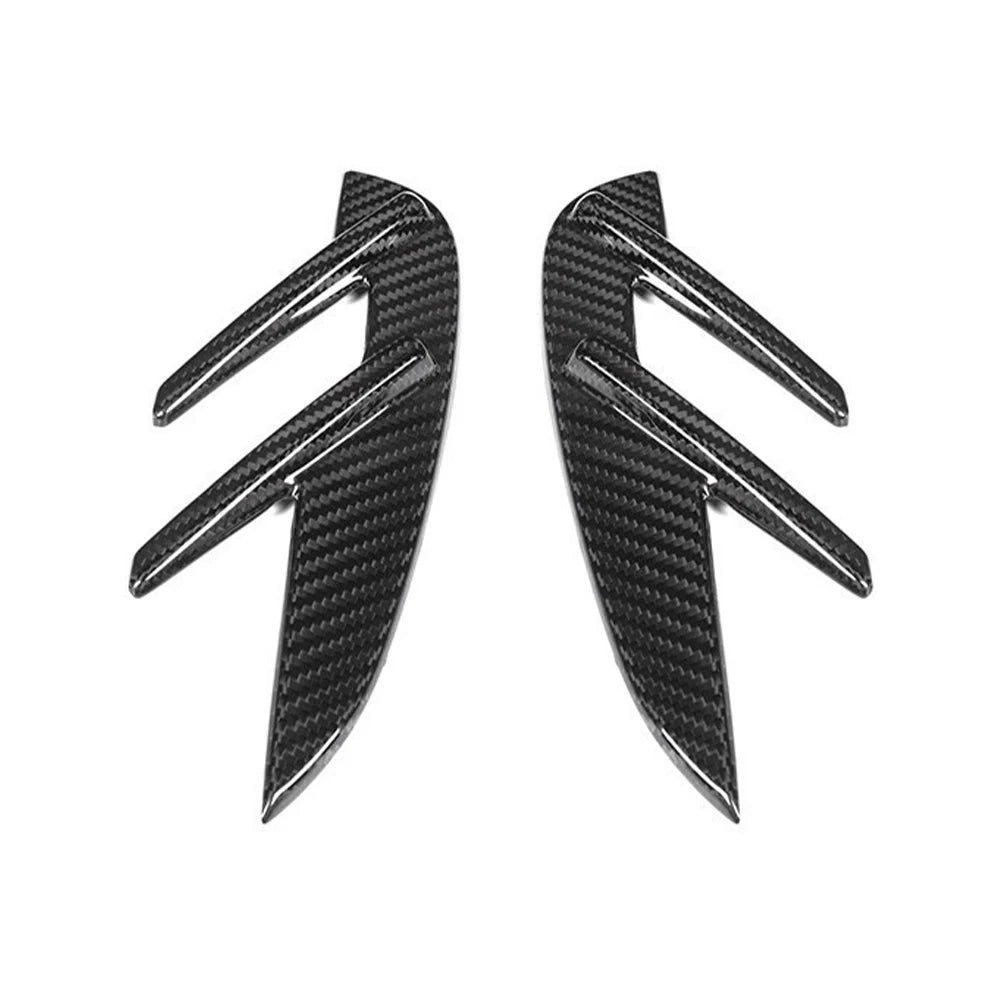 For BMW M3 M4 G80 G82 2021 Genuine Dry Carbon Fiber Fender Vent