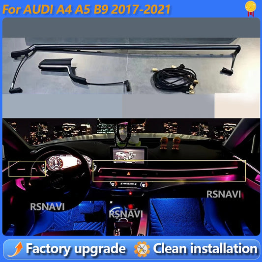 For Audi A4 A5 B9 RS4 Colours Dashboard Trim Ambient RS5