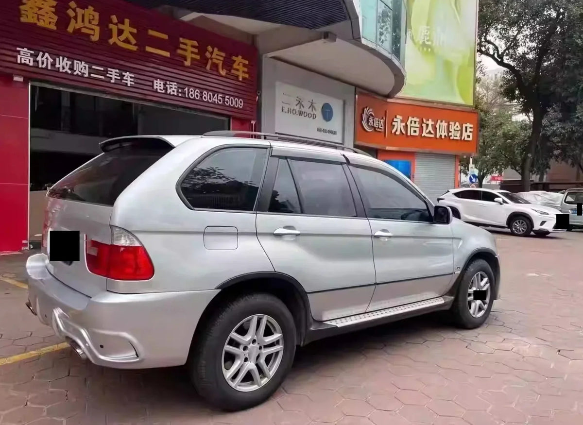 For BMW X5 E53 2004-2008 Convert Body Kit Front Rear Bumper