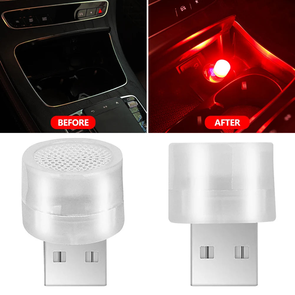 1PC Dynamic Lighting Atmosphere RGB Waterpoof Interior Ambient