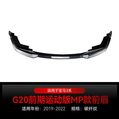 For 2019-2022 BMW BMW 3 Series G20 M Sport Mp Front Shovel Lip