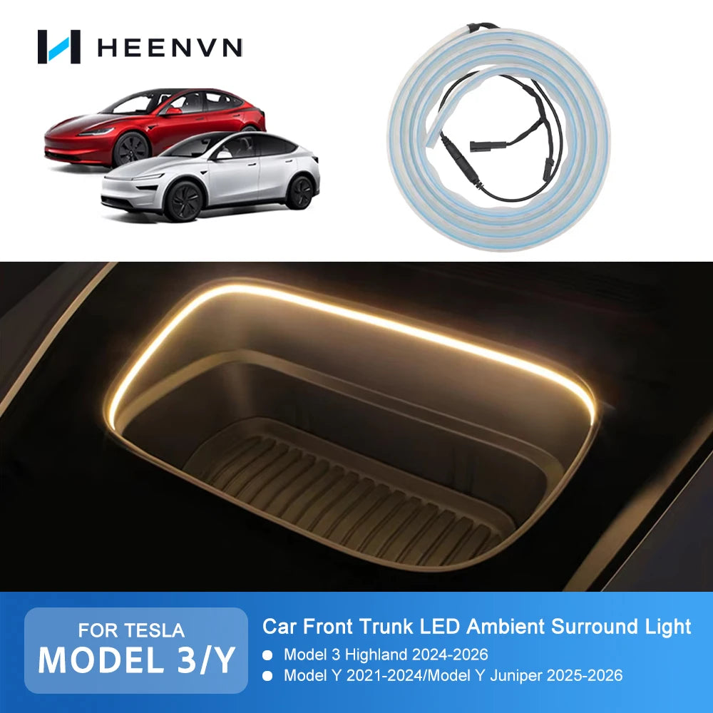 For Tesla Model Y Juniper Model Heenvn Highland Front Trunk