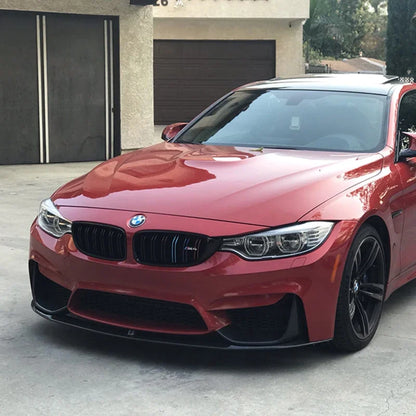For BMW 3 Series F30 Look 4PCS 2012 2018 M3 Front Lip Bumper