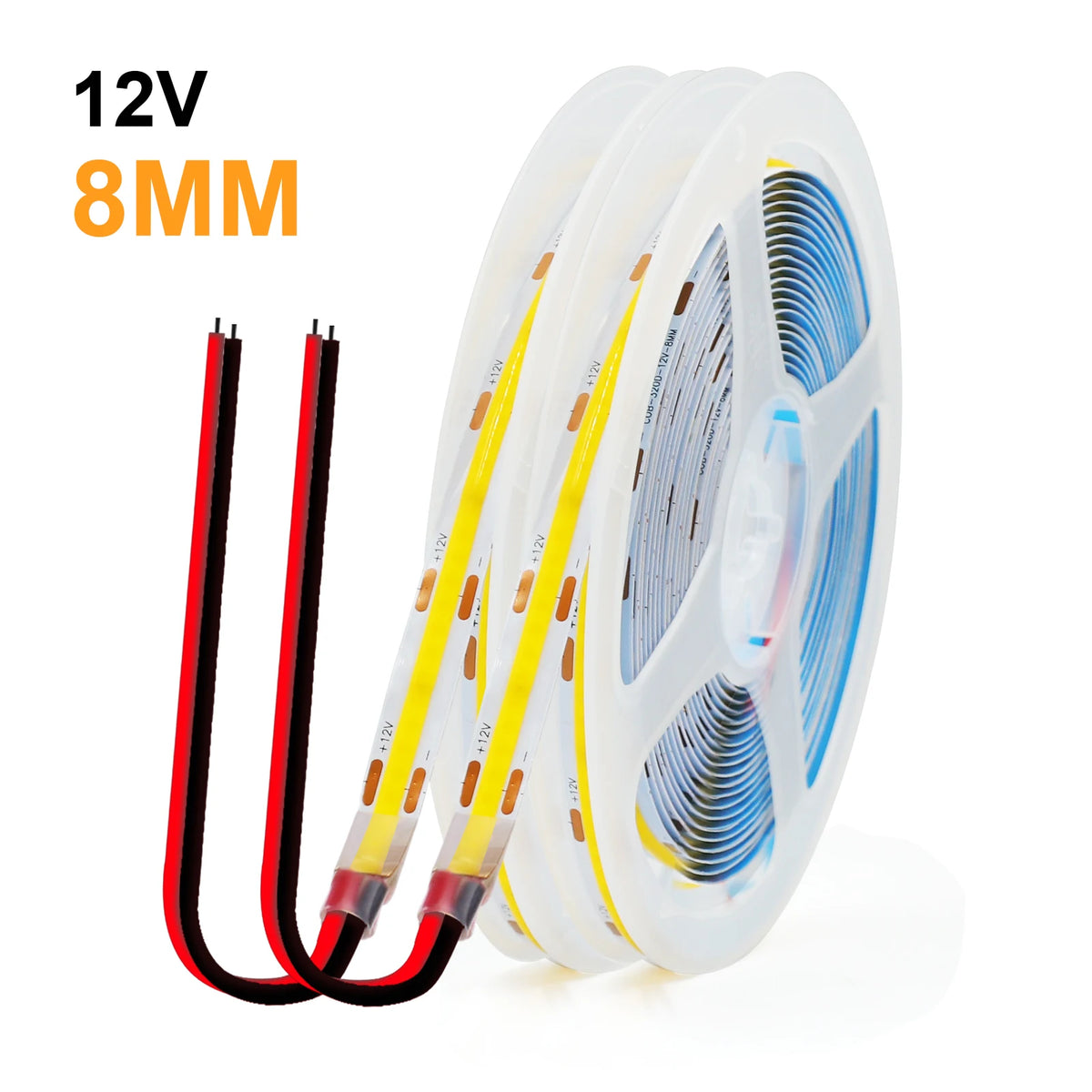 3MM 5MM 8MM Width Cob Strip 5V 12V 24V