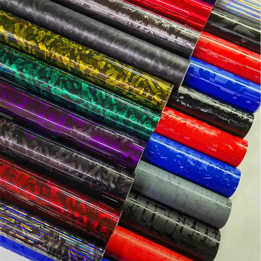 50x30cm Carbon Fiber Vinyl Film Gloss Matte 3D 6D