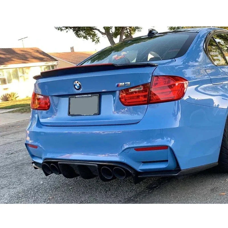 For BMW 3 Series F30 Dedicated 3X 2013 2018 M3 Rear Bumper Lip