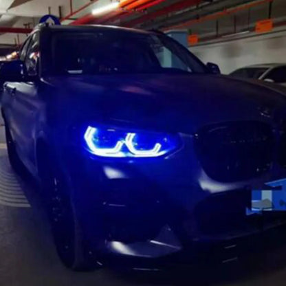 For BMW X3 X3M F97 G01 Lemon Yellow Drl Module Angel Eyes X4 X4M