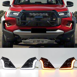 For Toyota Hilux Gr Sport 2023 Drl Daytime Running Dymanic Turn