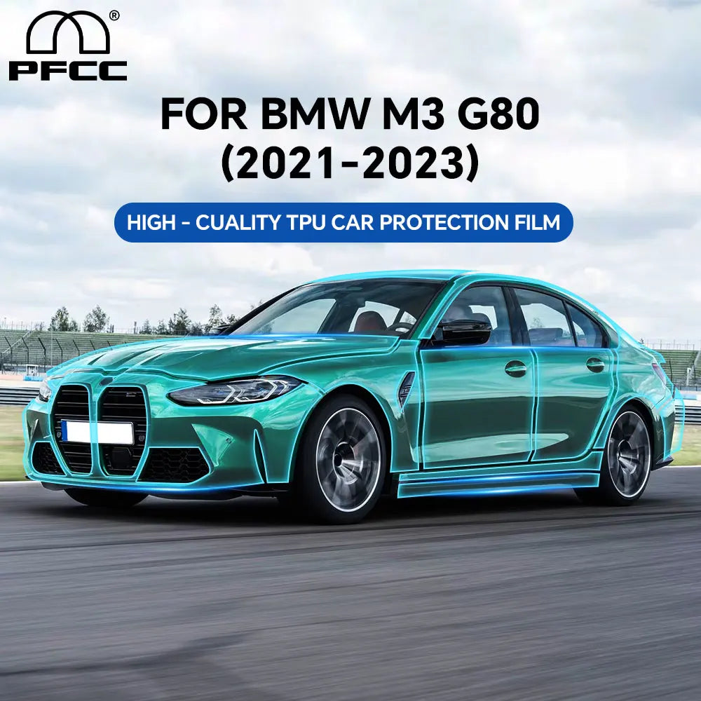 For BMW M3 G80 2021 2022 Pfcc 2023 Paint Protection Film