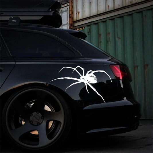 For All Mysterious Spider Pattern Vinyl Stickers Cars Body